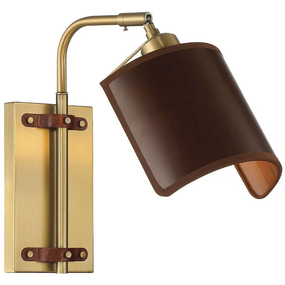 1-Light Adjustable Wall Sconce
