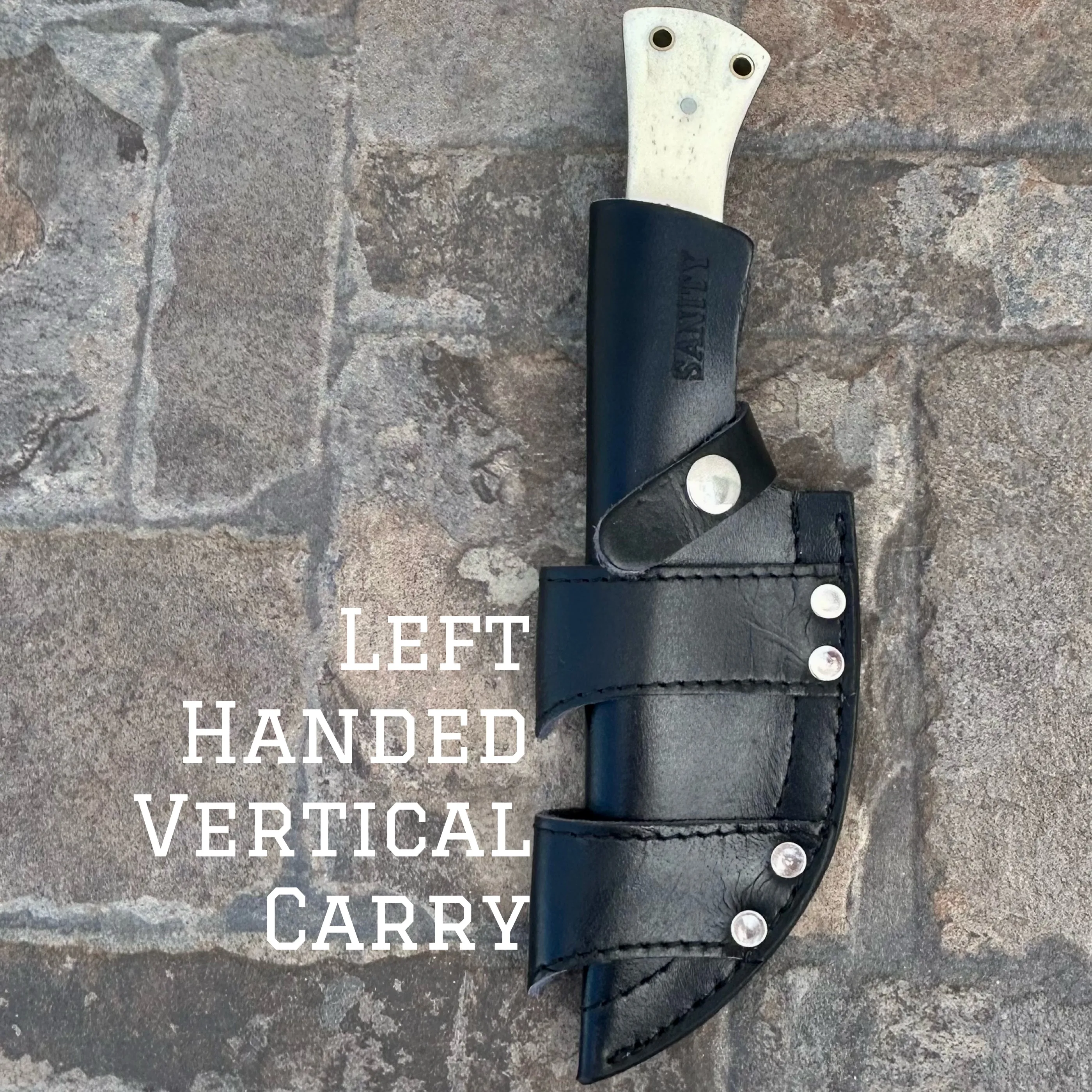 10" Rough Rider Series - Viking - Bone - D2 Steel - Horizontal & Vertical Carry - CUS58