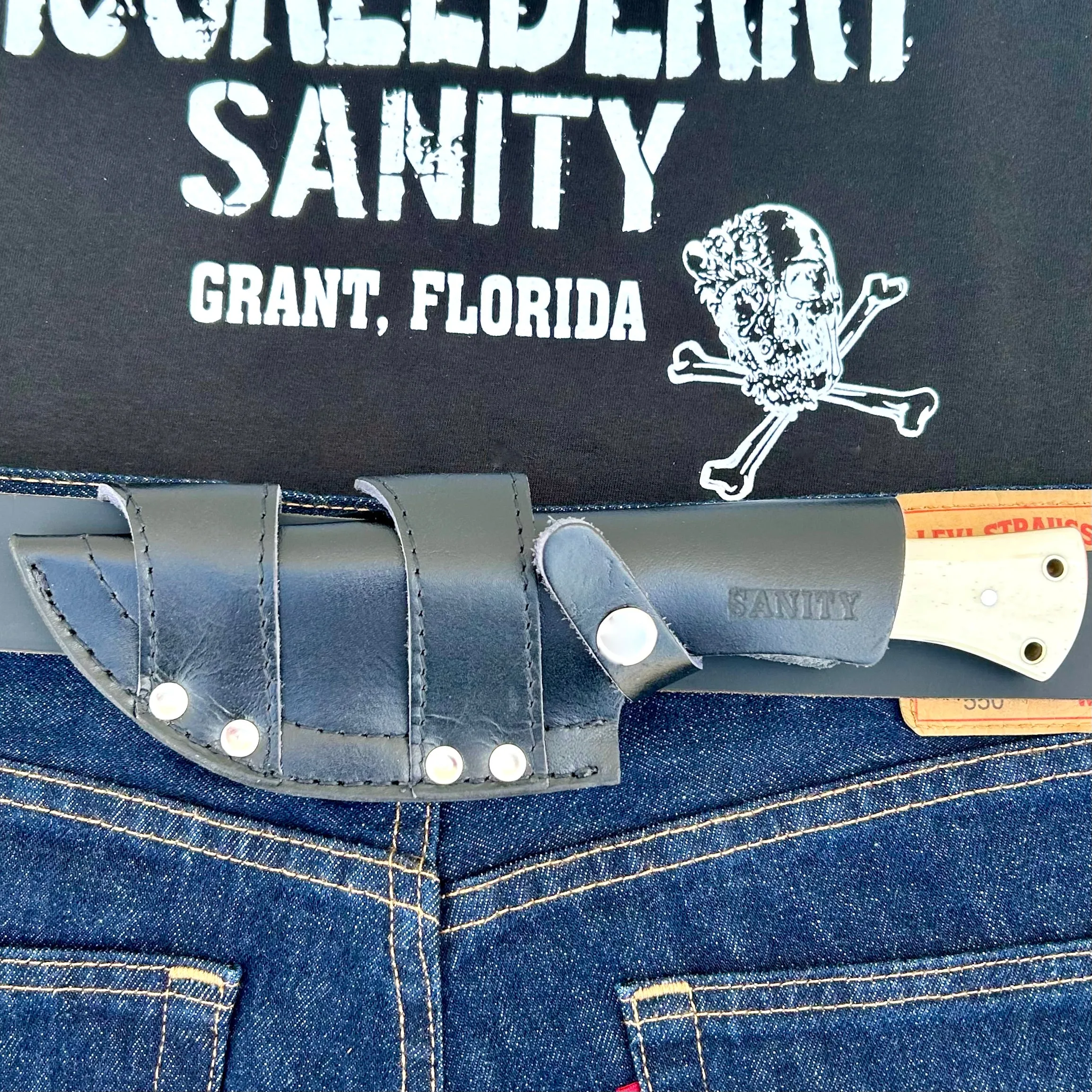 10" Rough Rider Series - Viking - Bone - D2 Steel - Horizontal & Vertical Carry - CUS58
