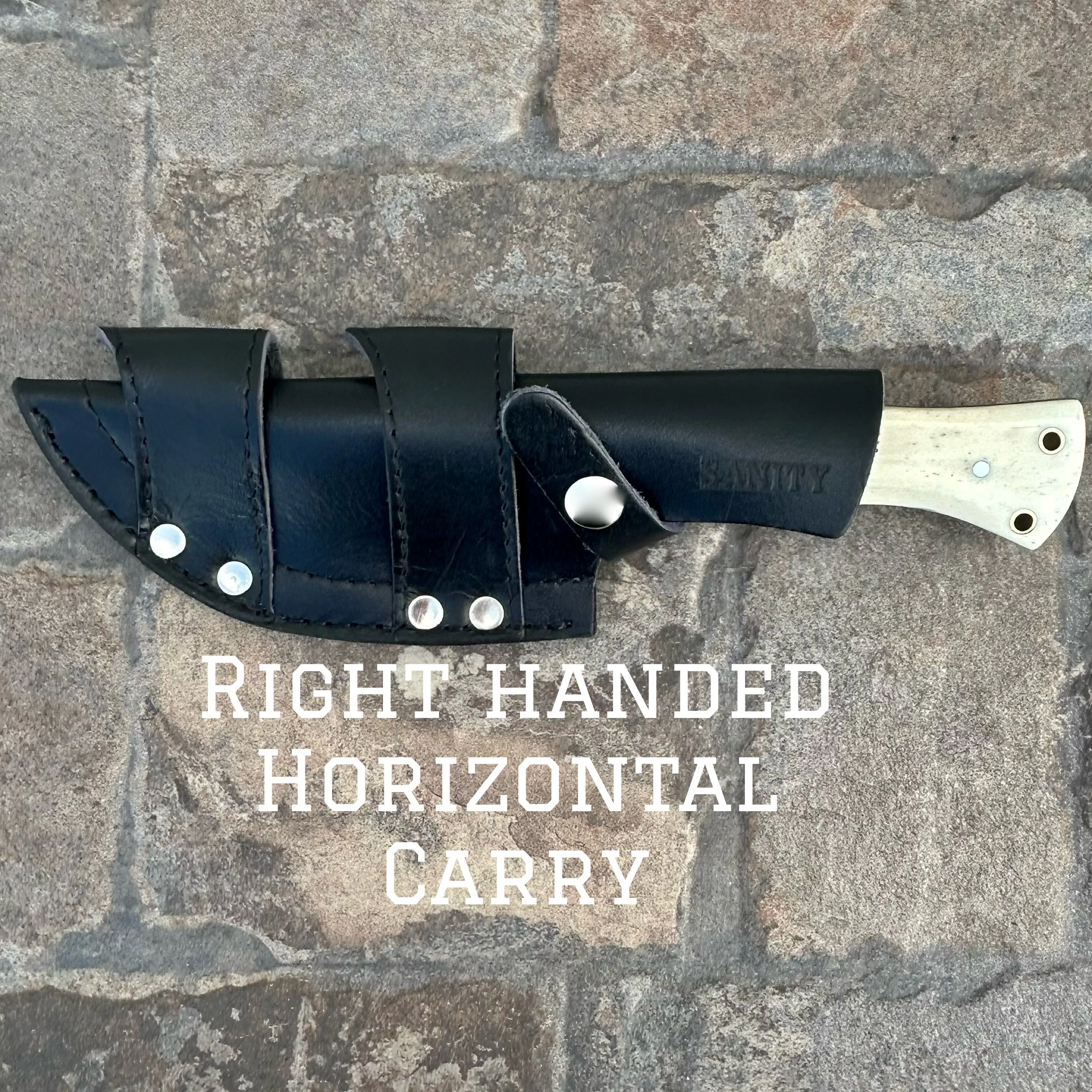 10" Rough Rider Series - Viking - Bone - D2 Steel - Horizontal & Vertical Carry - CUS58