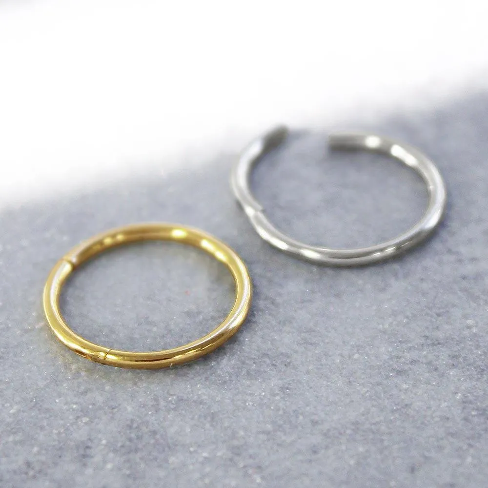 16G Hoop Body Jewelry