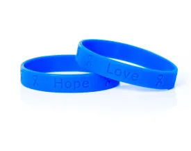 Adult Colorectal Cancer Awareness Silicone Bracelet Wristbands