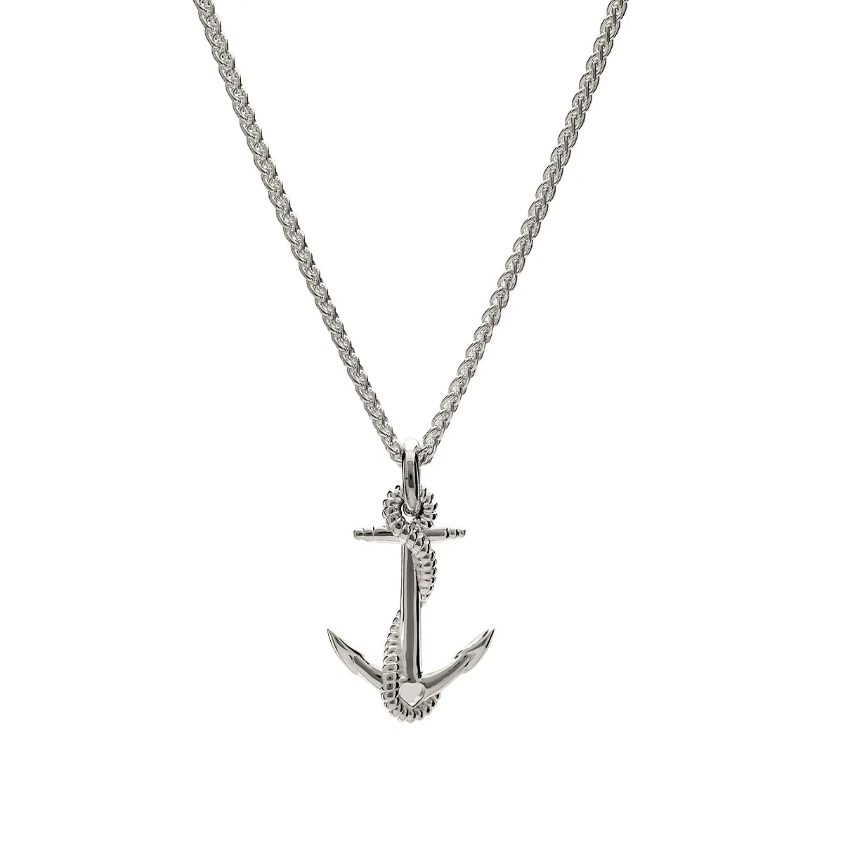 Anchor Silver Charm