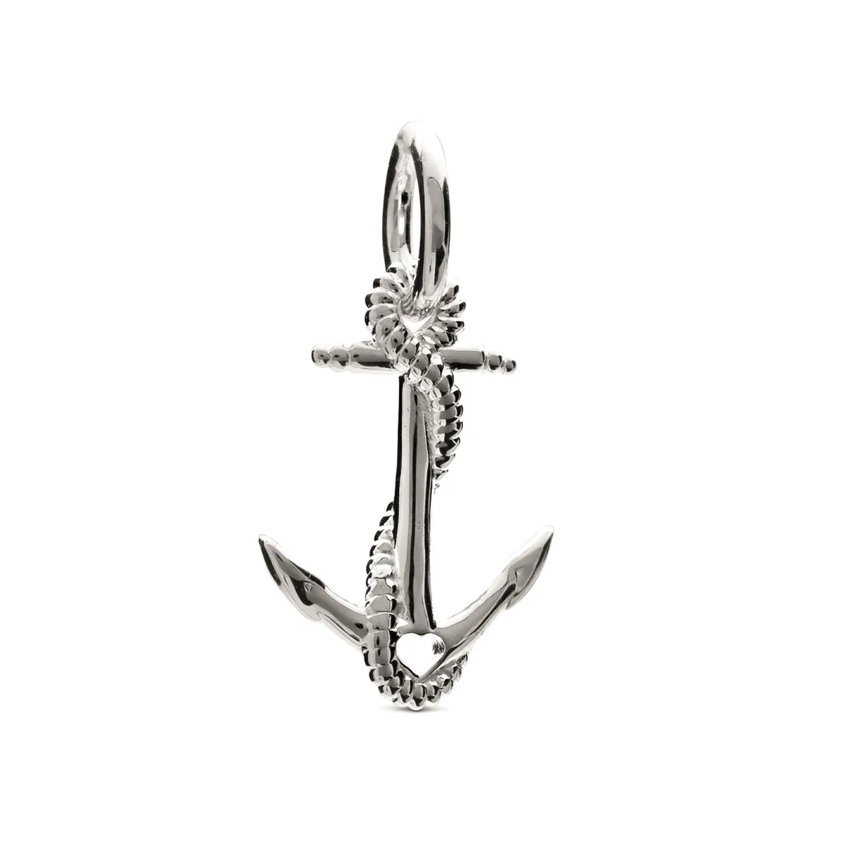 Anchor Silver Charm