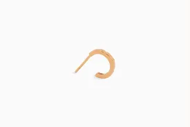 AURA XS SINGLE HOOP 18K ROSE GOLD
