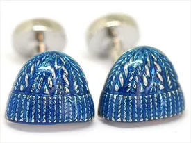 Babette Wasserman Woolly Hat Cufflinks
