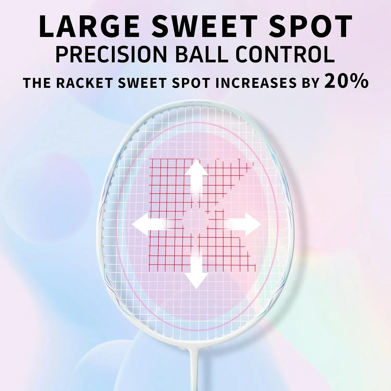 Badminton Racket Set with 2 Carbon Shaft Badminton Rackets, 1 Grip Tape, 1 Carry Bag, 3U Professional Badminton Racquets Lightweight Durable for Beginners Outdoor Games