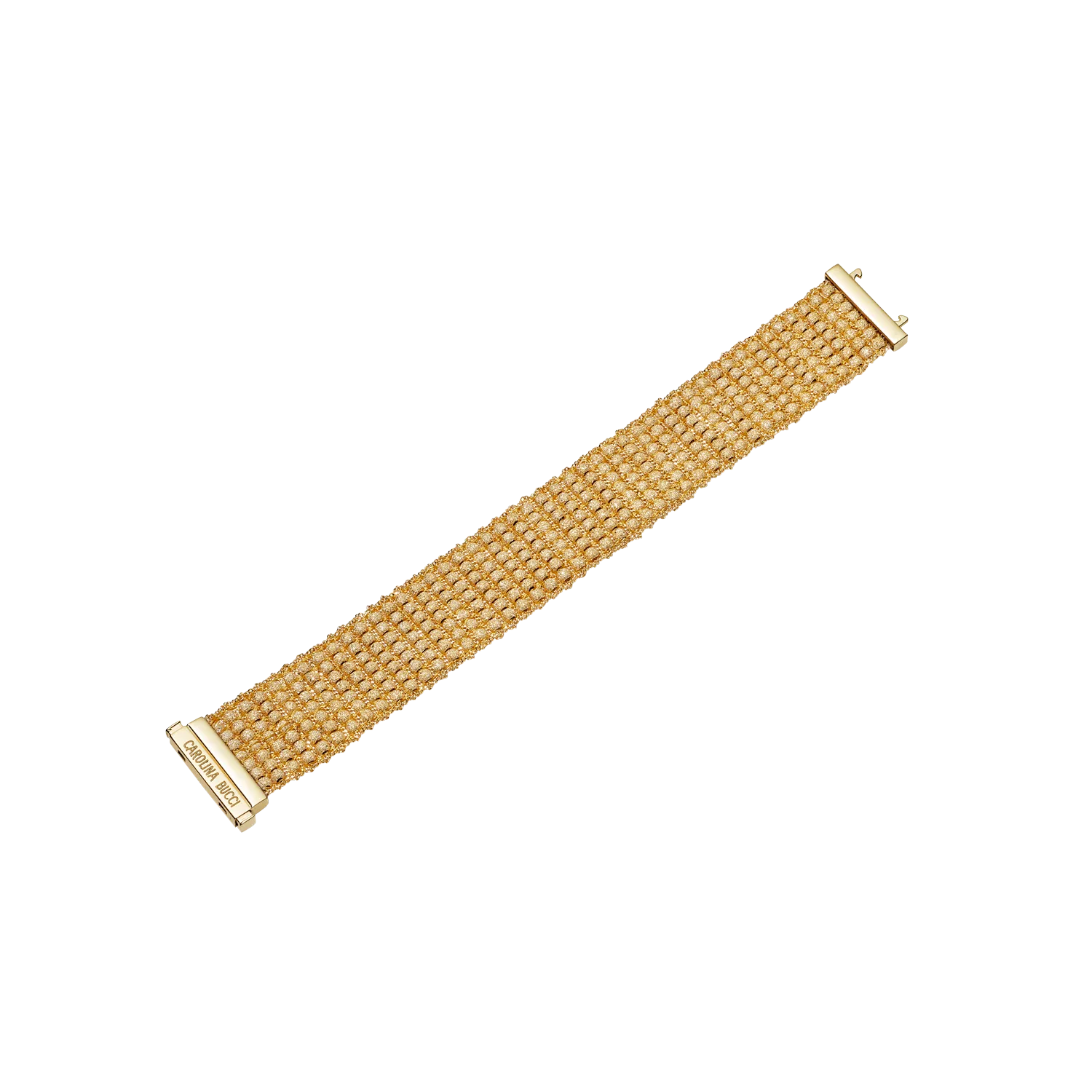 Beaded 2cm Woven Bracelet