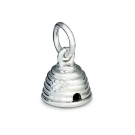 Beehive Silver Charm