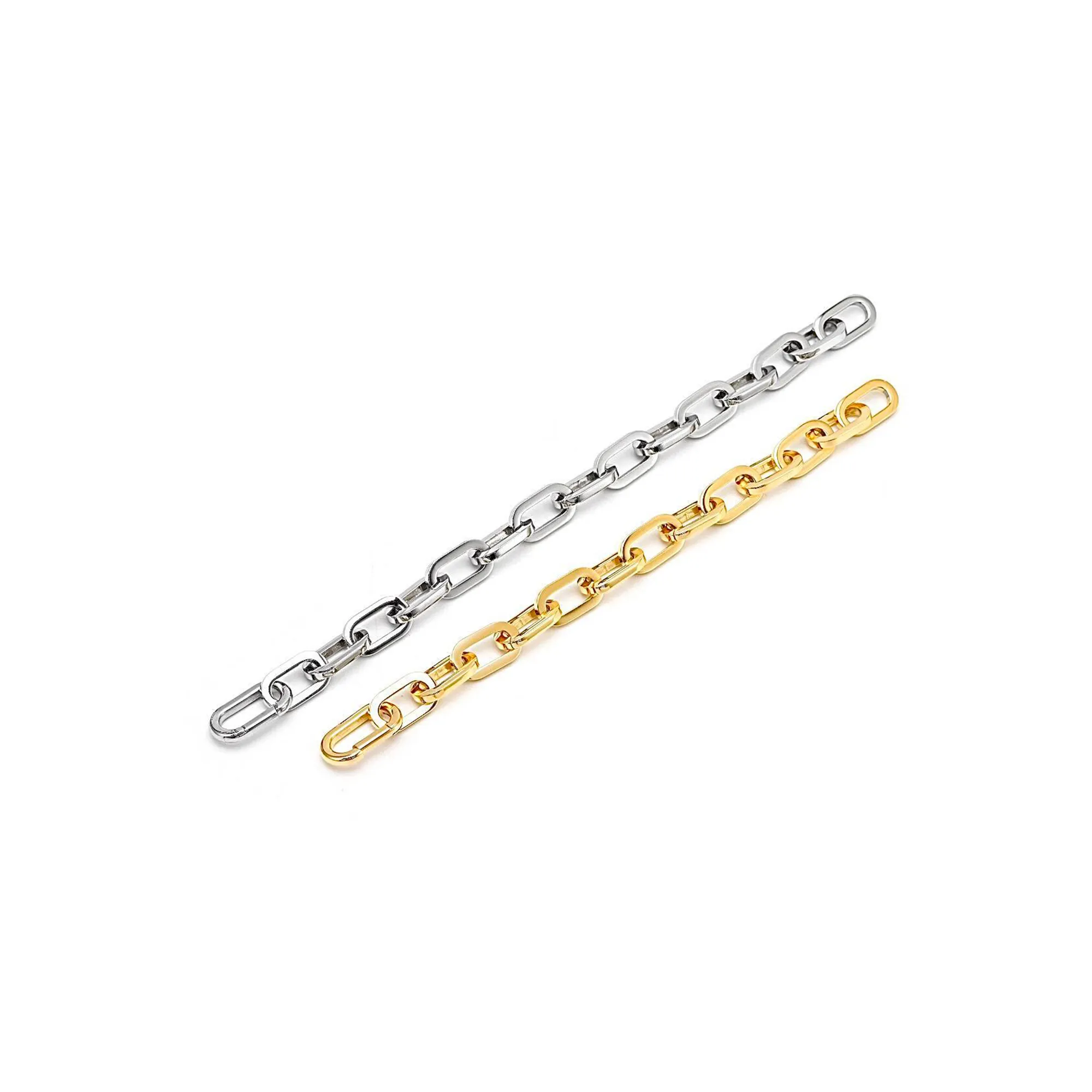 BG200W B.Tiff High Polish Paperclip Stainless Steel Bracelet