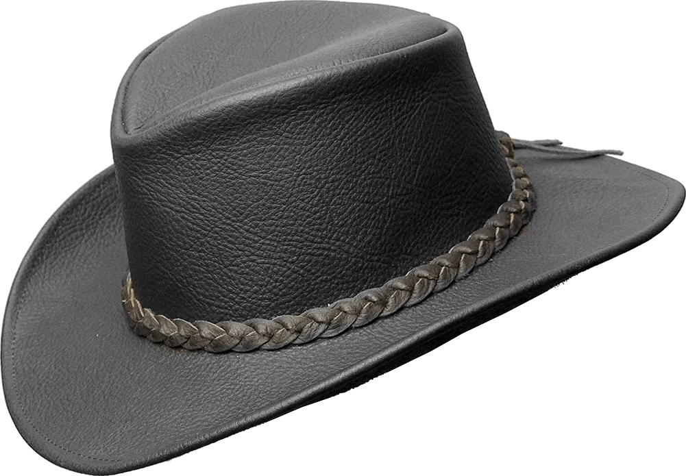 Blackwell Hat In Black Pebble