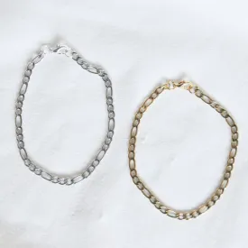 Chunky Figaro Chain Bracelet/Anklet