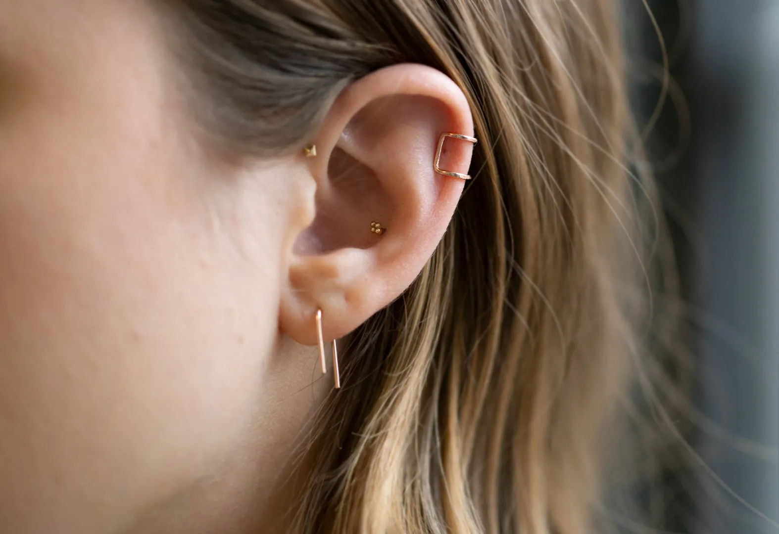Column Ear Cuff