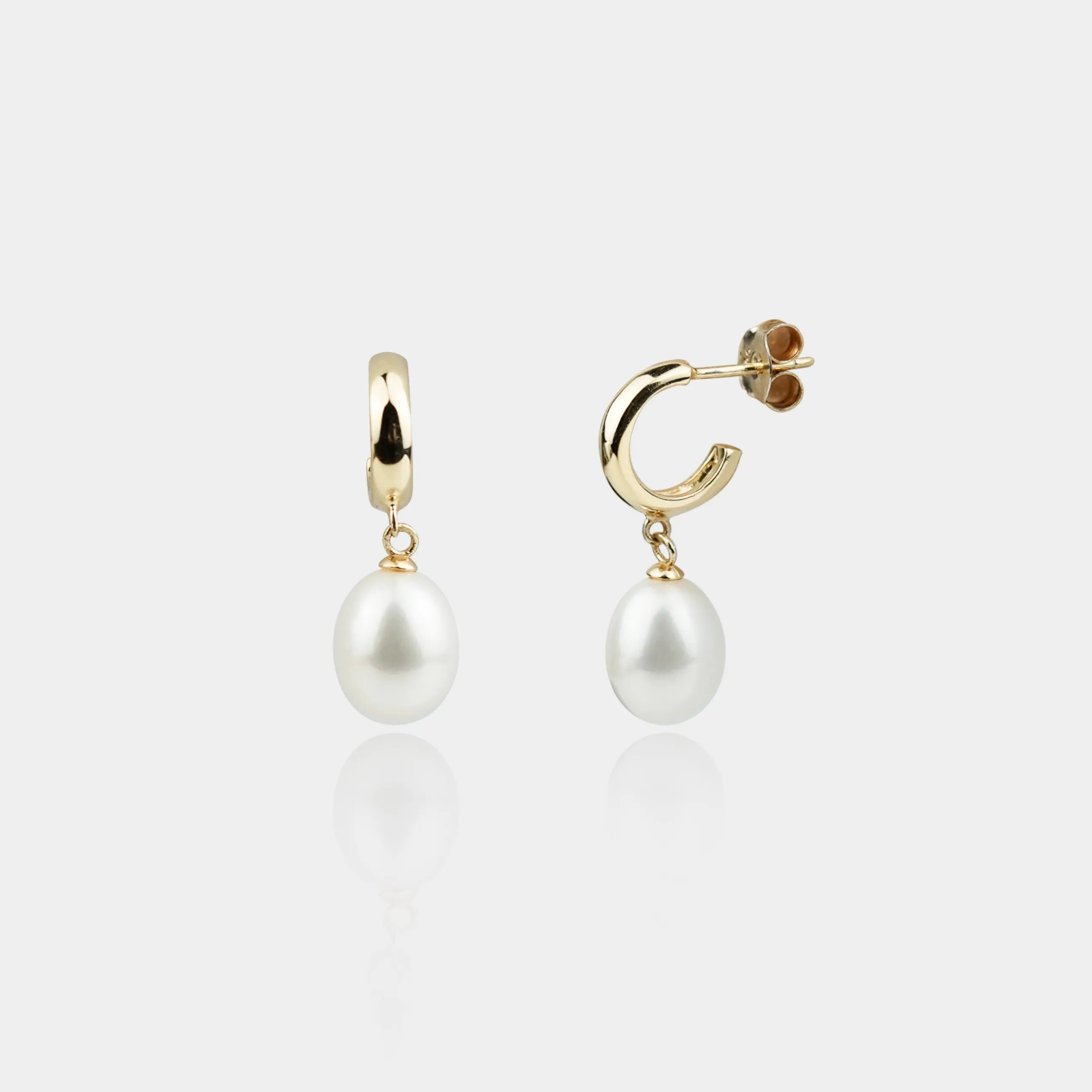 CORETTA PEARL EARRINGS (2COLORS)
