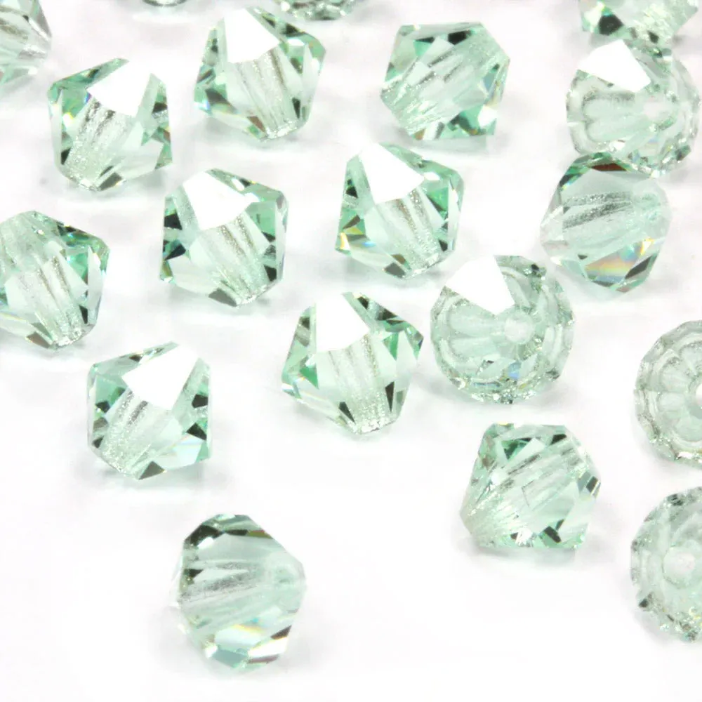 Crystal 4mm Bicone Green Bundle - Pack of 6