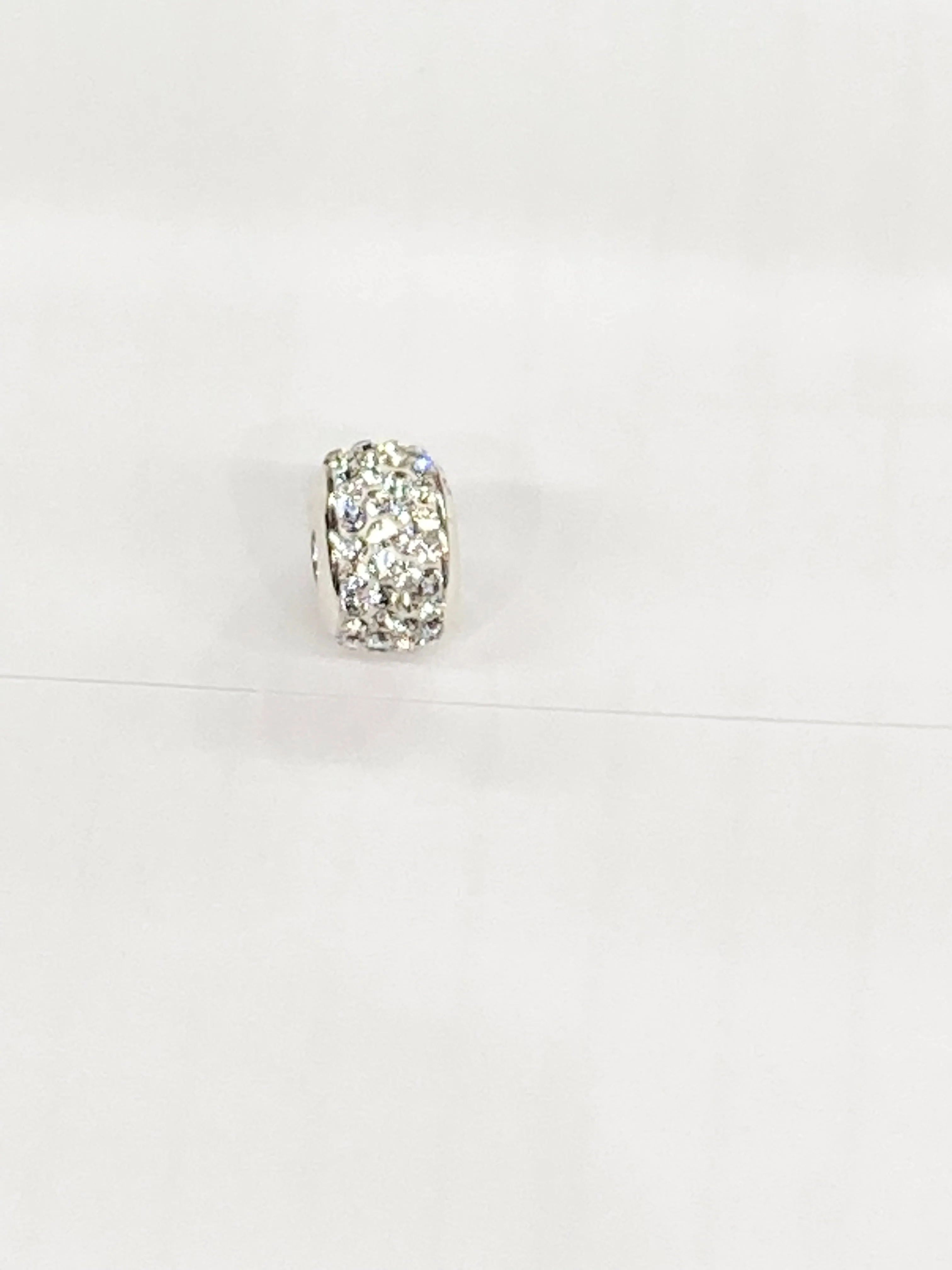 Crystal Silver Bead