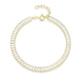 CZ Baguette Tennis Bracelet