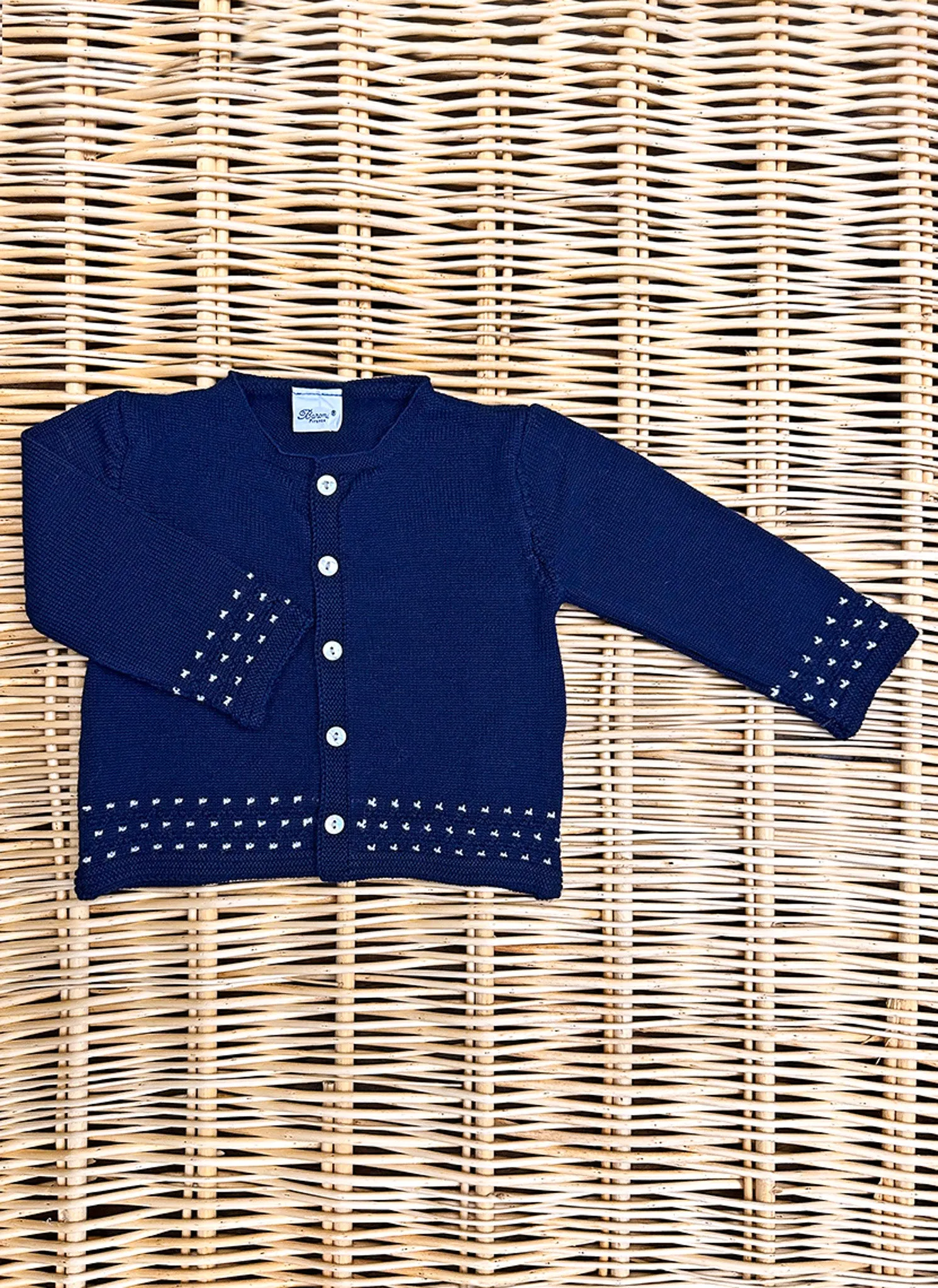 Dots Wool Cardigan