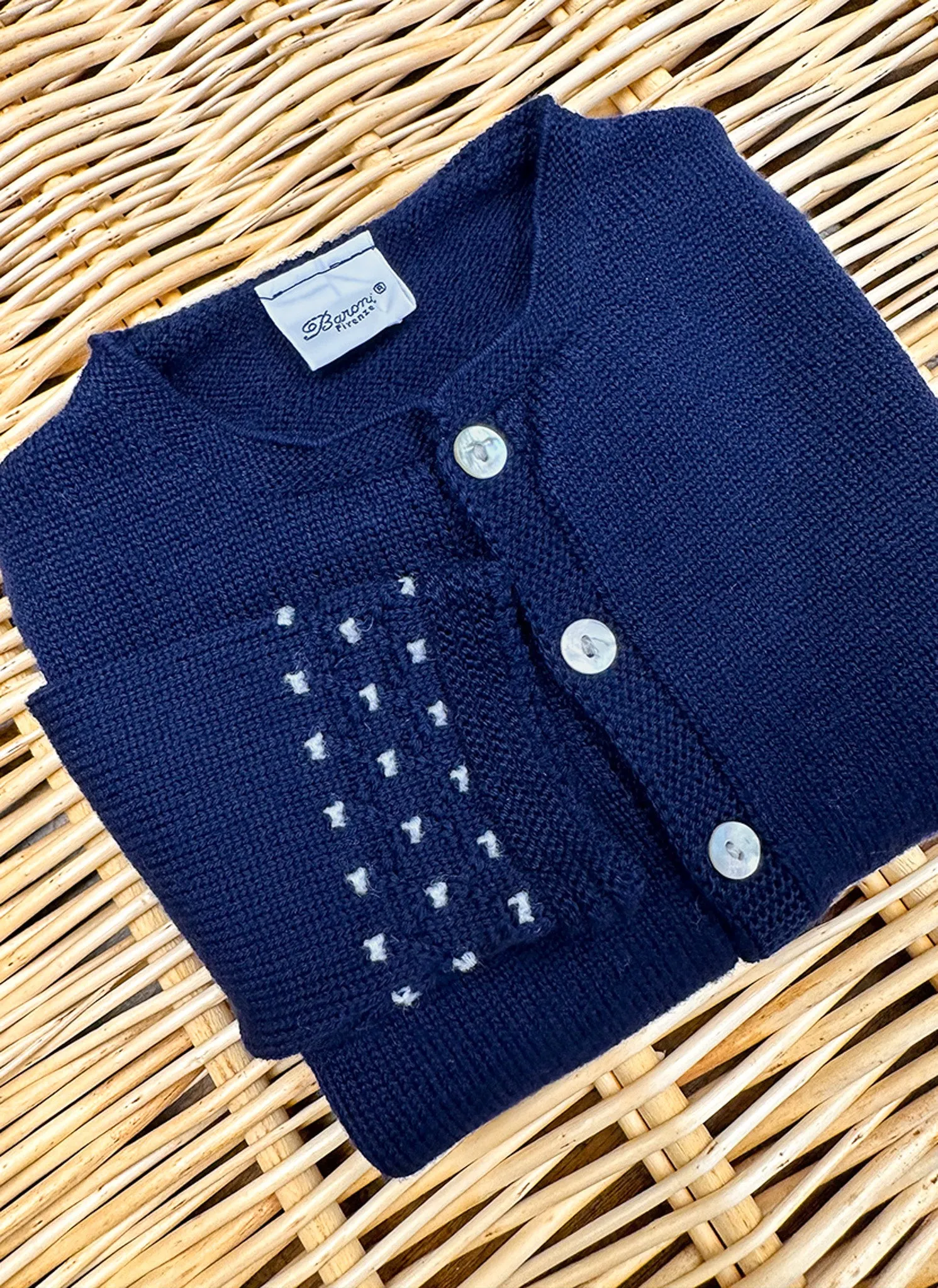 Dots Wool Cardigan