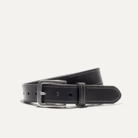 Double Stitch Veg Tan Leather Belt