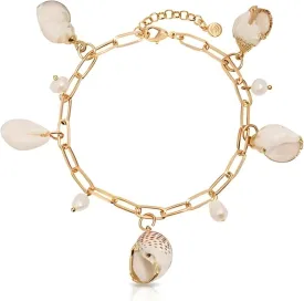 Ettika Anklets for Women. Anklet, 18k Gold or Rhodium Plated. Ankle Bracelets for Women, Jewelry
