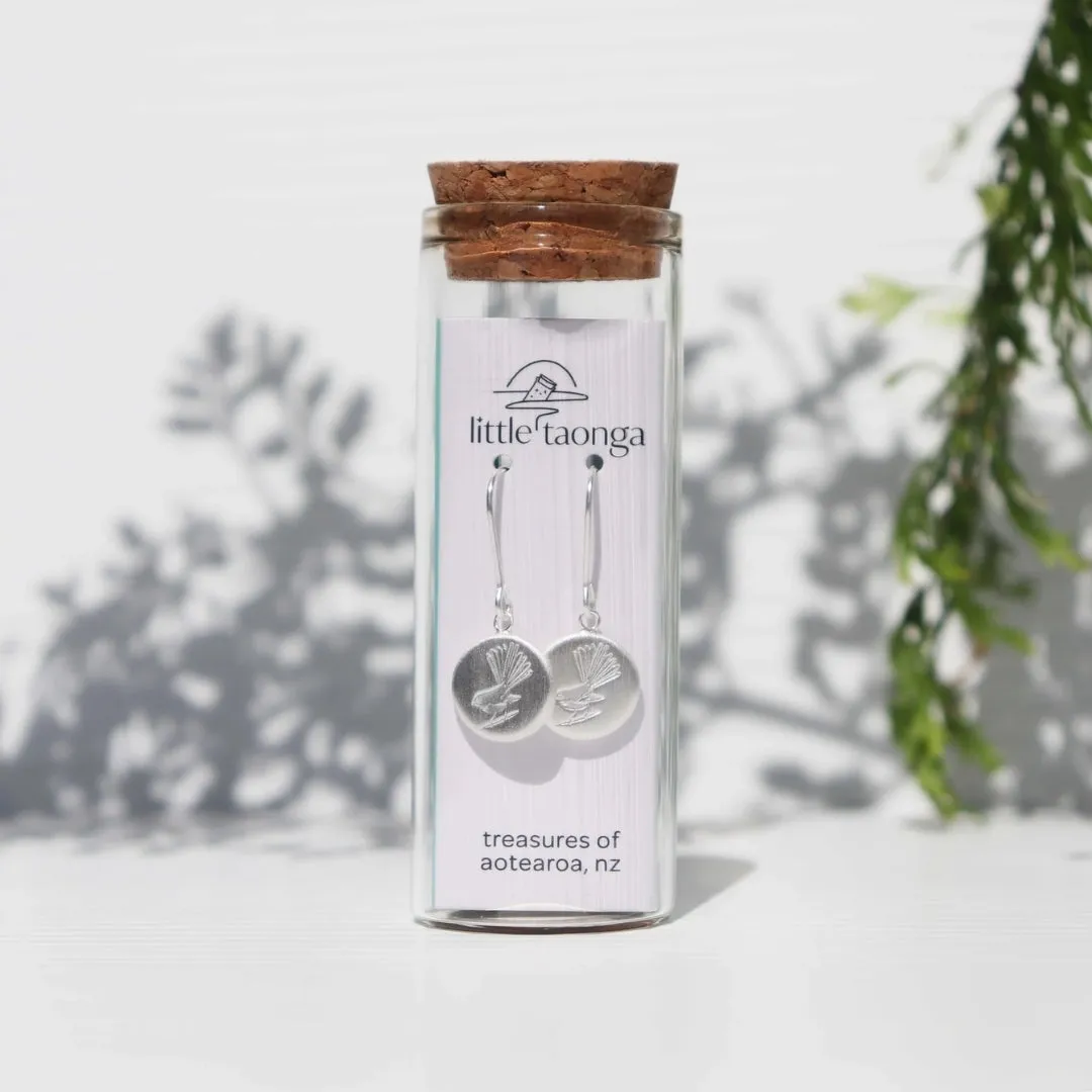Fantail Earring Silver