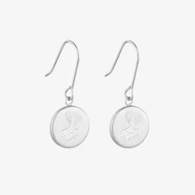 Fantail Earring Silver