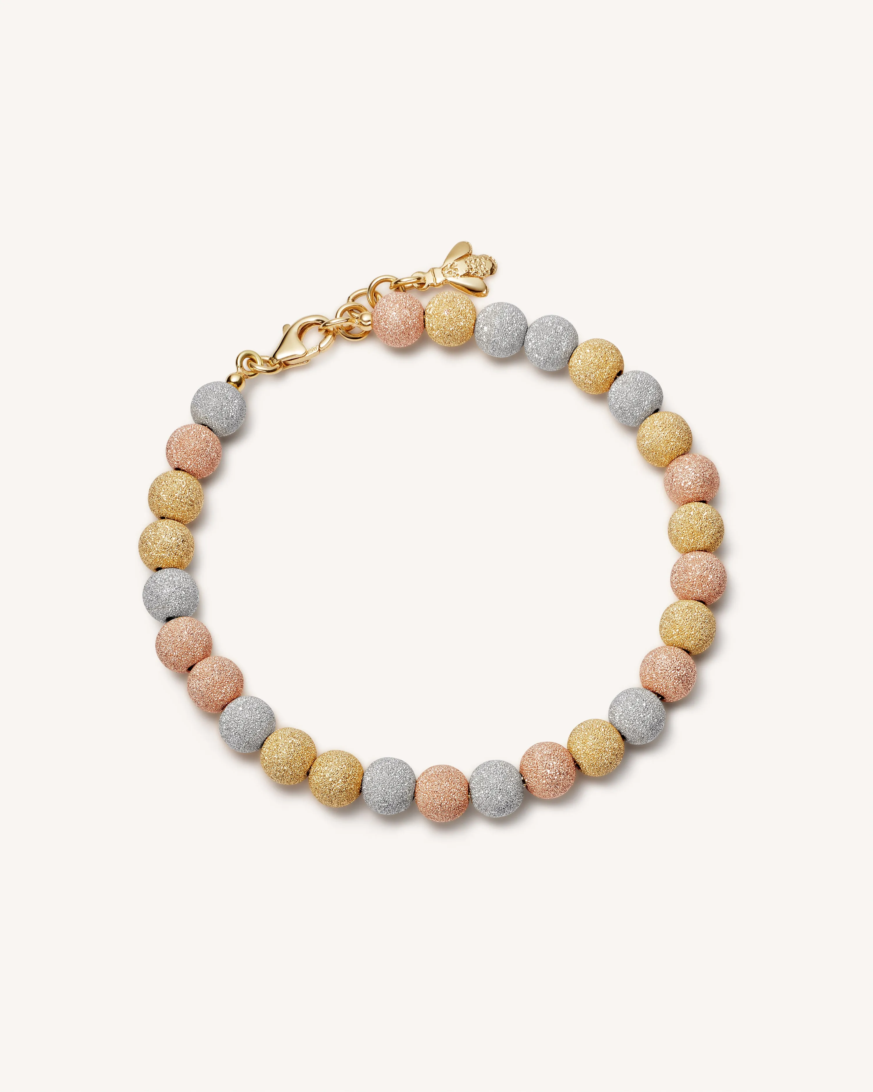 Florentine Finish Beaded Bracelet