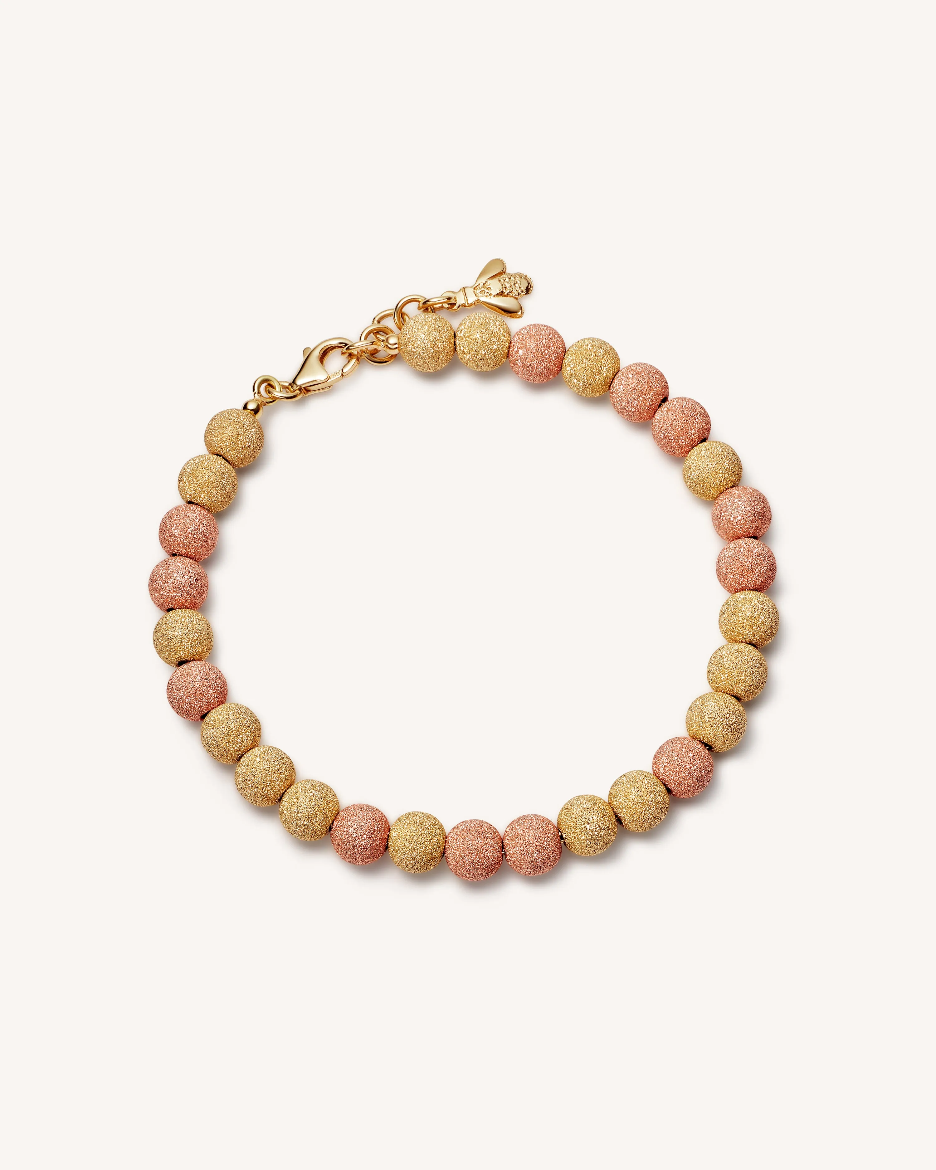 Florentine Finish Beaded Bracelet