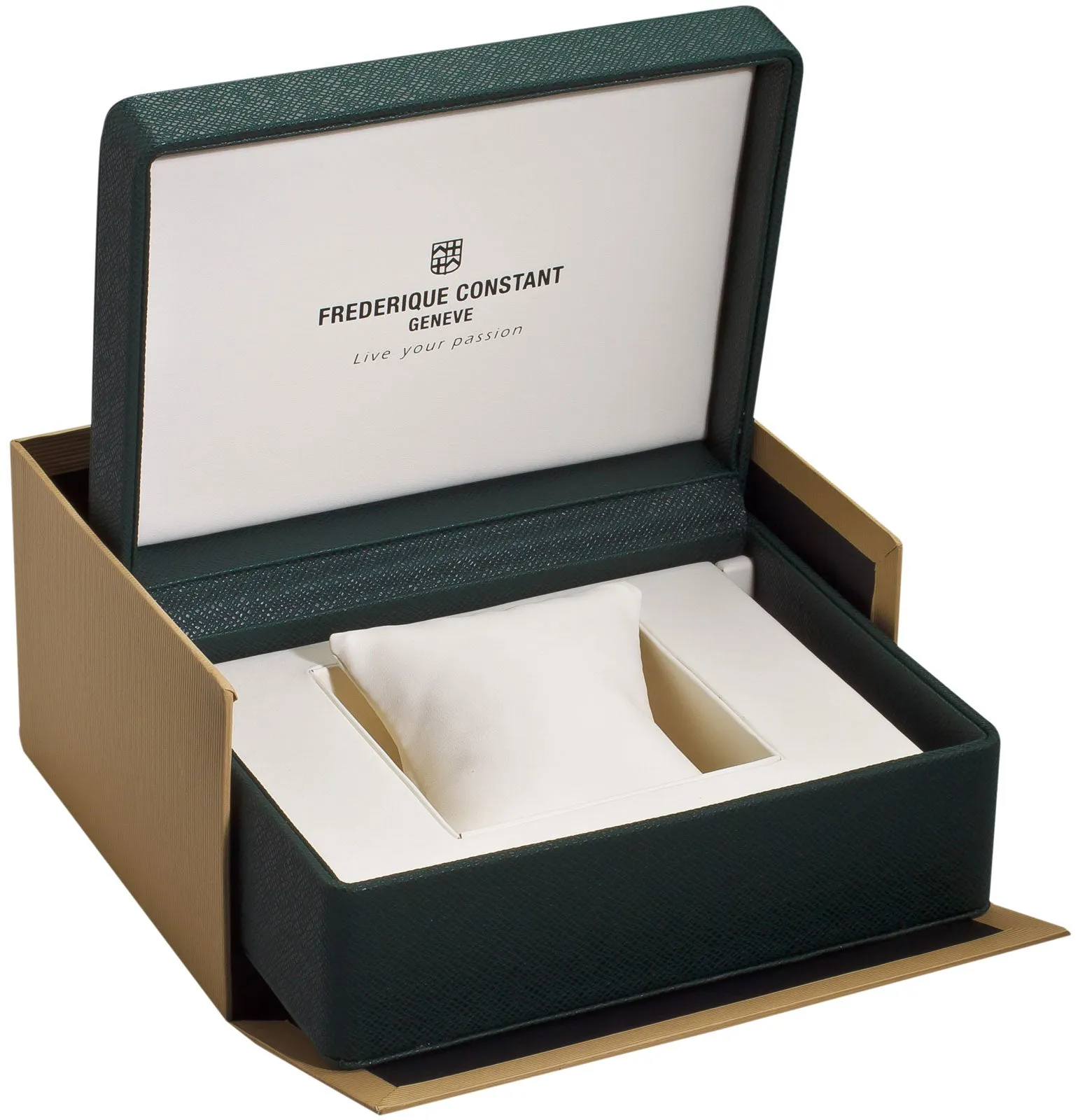 Frederique Constant Classics Chronograph Stainless Steel Blue Dial Blue Leather Strap Date Quartz Mens Watch FC-292MNS5B6