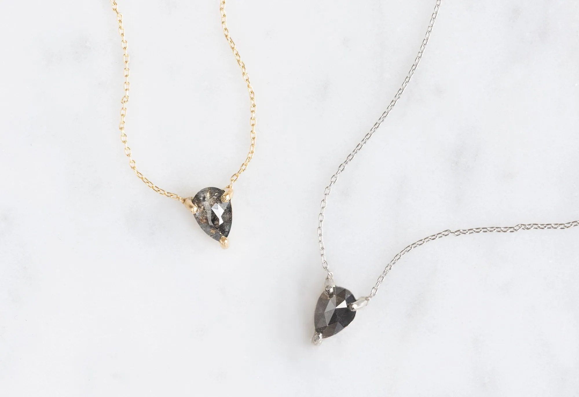 Galaxy Diamond Drop Necklace