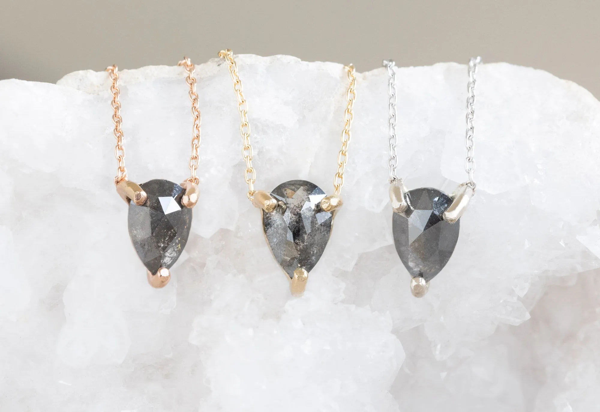 Galaxy Diamond Drop Necklace