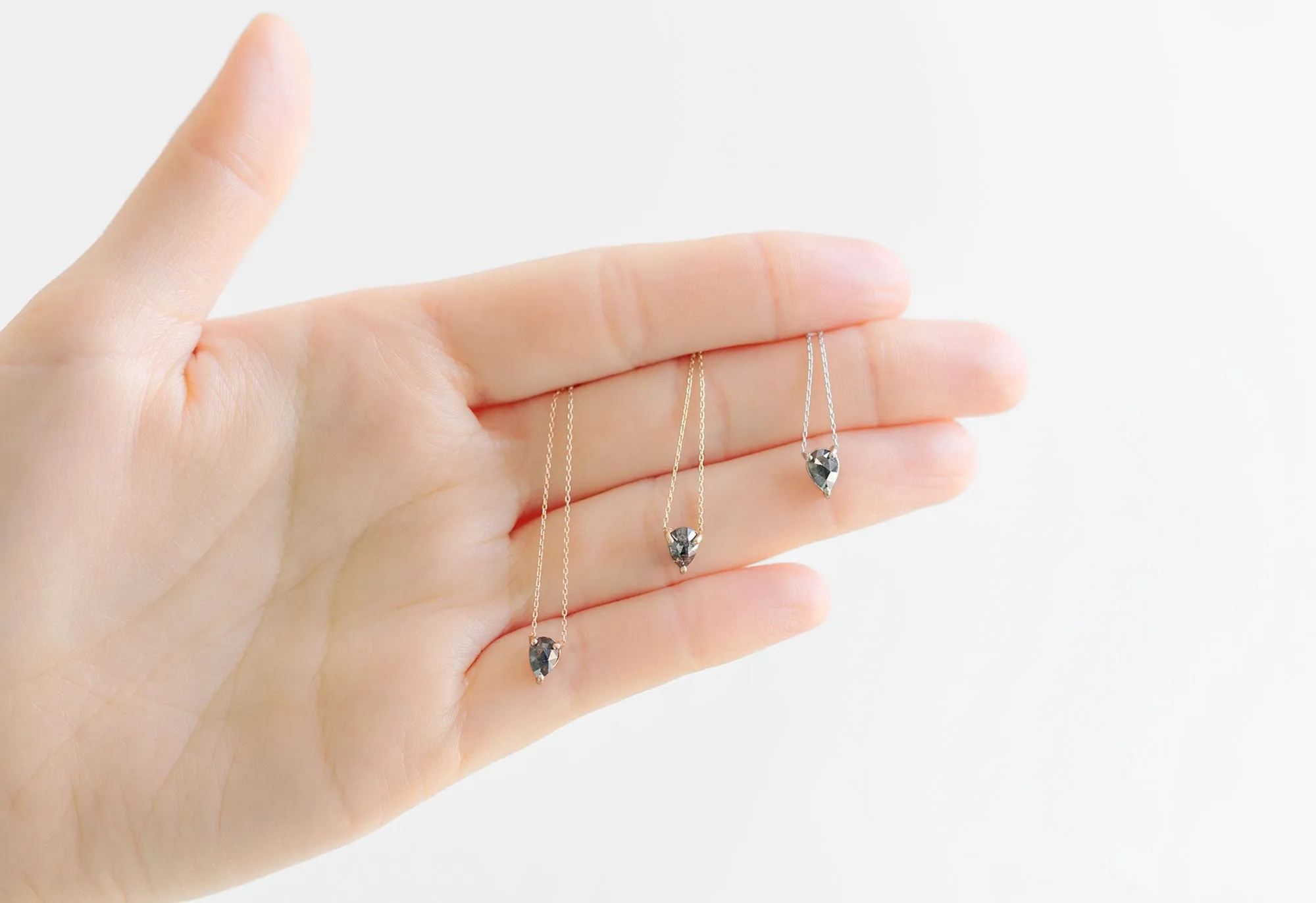 Galaxy Diamond Drop Necklace