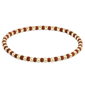Gameday Hope Grateful Bracelet - Burnt Orange