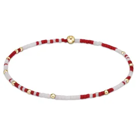 Gameday Hope Unwritten Bracelet - Crimson-White