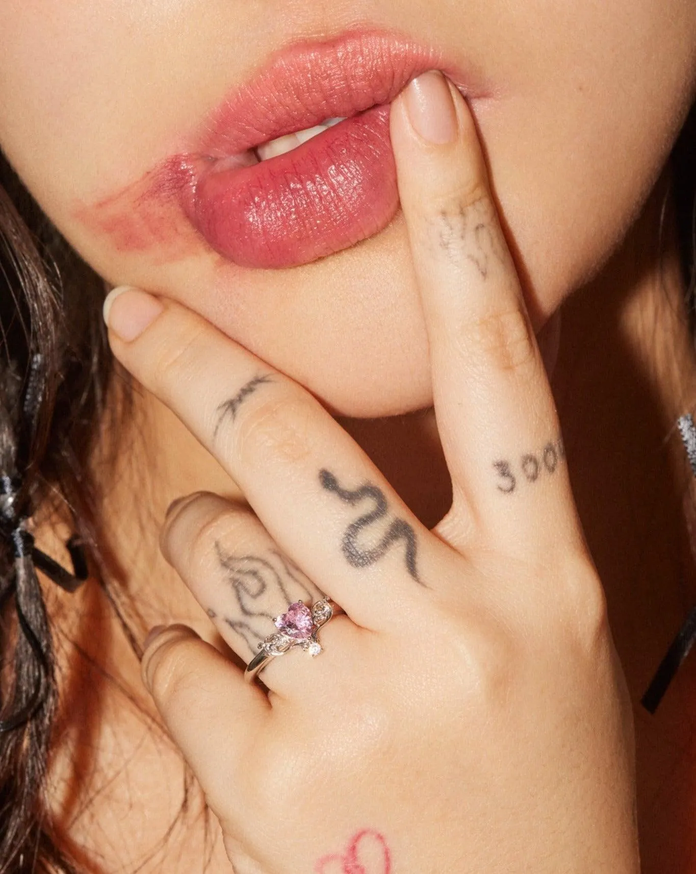 Goth Barbie Ring