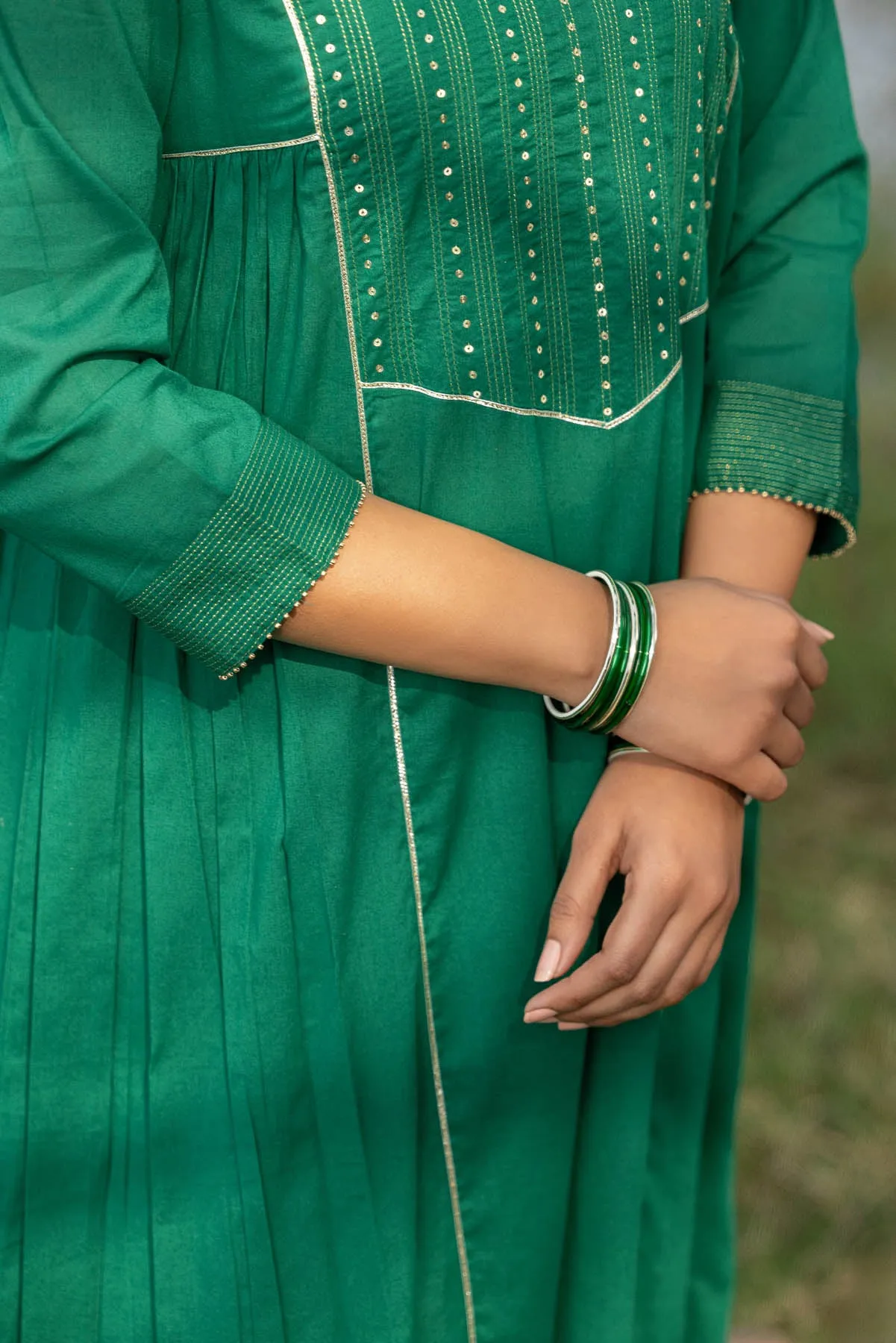 Hara Gulal Kurta