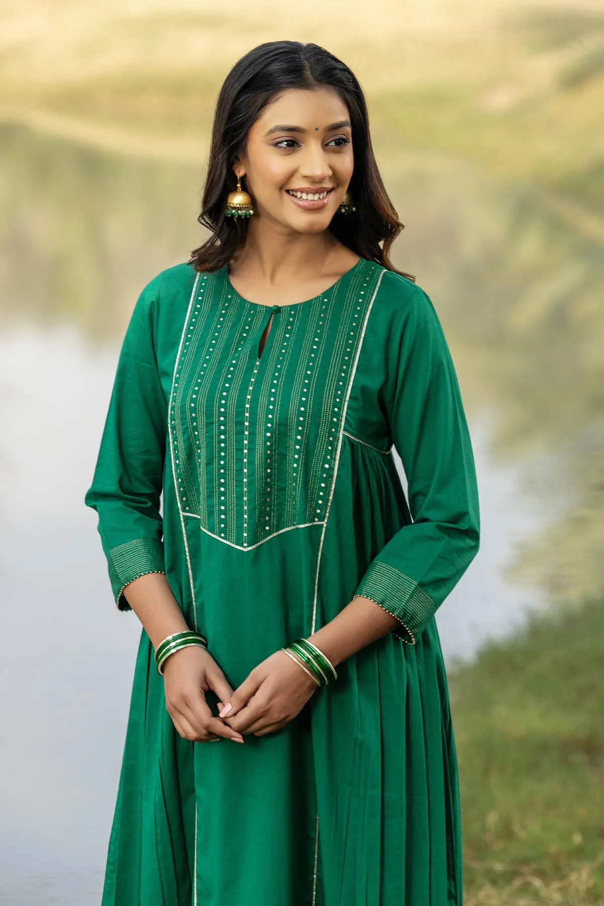 Hara Gulal Kurta