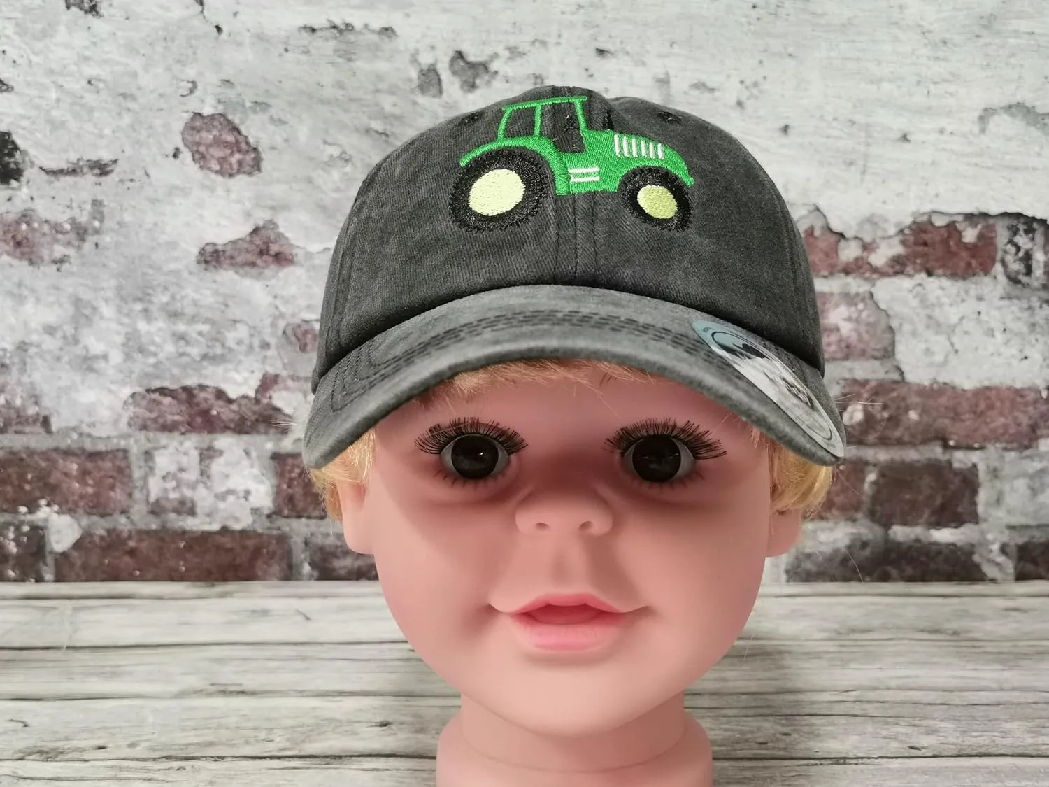 Hepandy Embroidered Farm Tractor Hats for Boys Girls