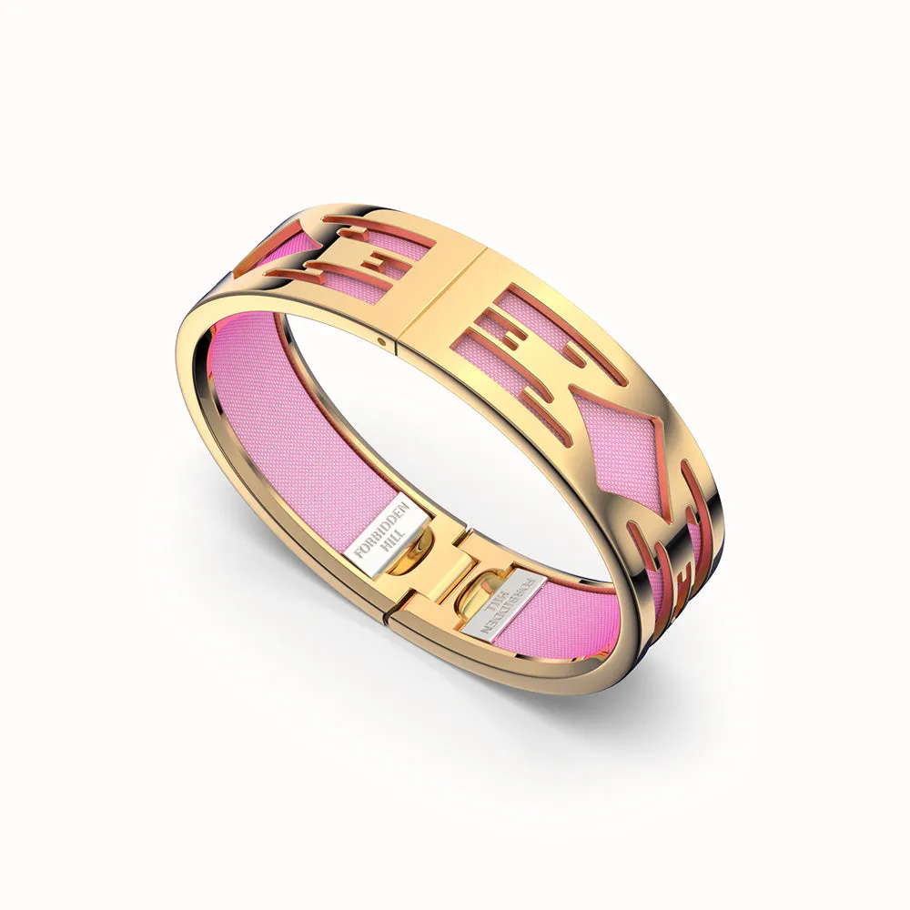 Ikat Bangle - Guava Pink