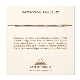 Intention Bracelet - Rose Pink