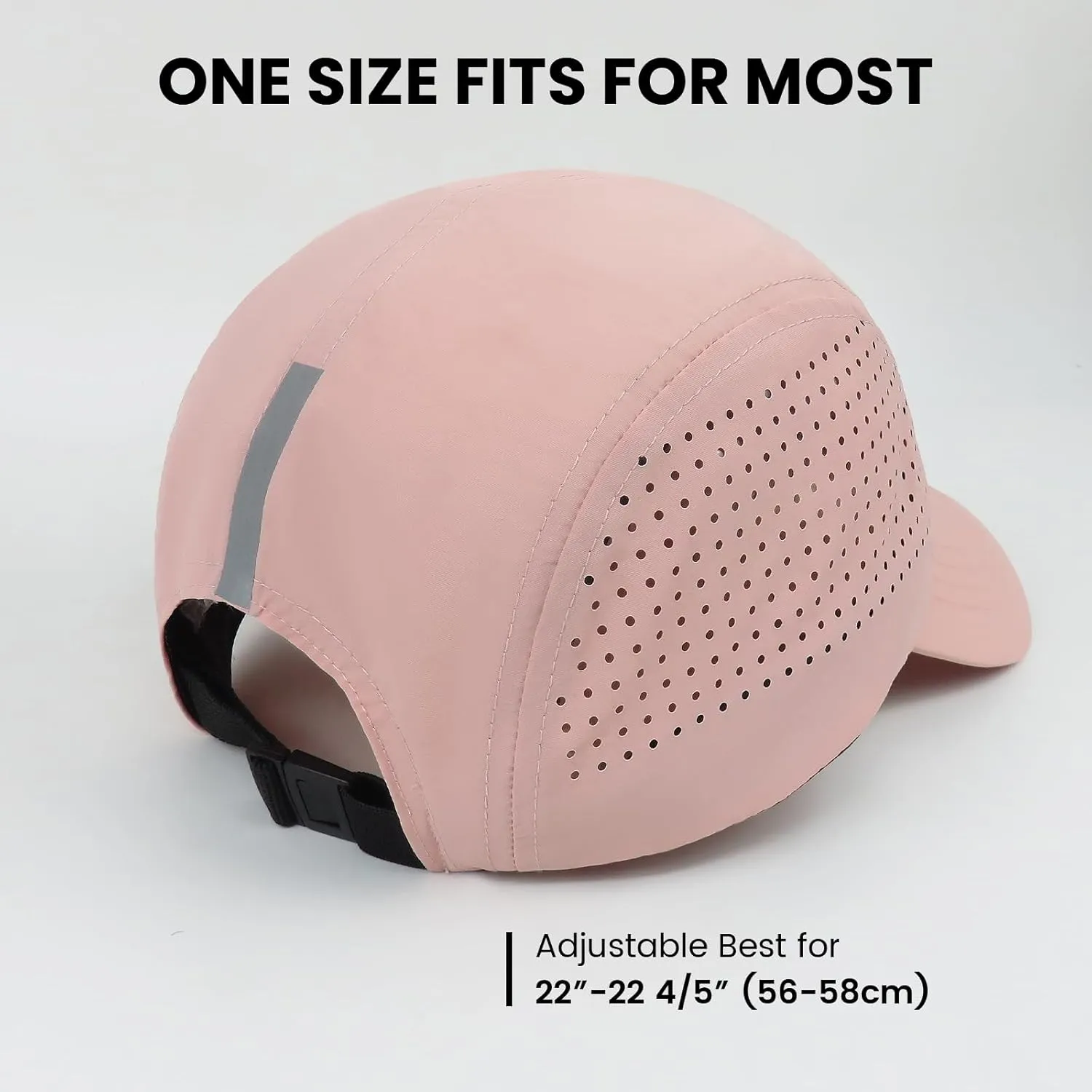 KOPHINOOR Baseball Cap Cooling Hat, Reflective Golf Running Hat for Men Women, Foldable Performance Hat for Outdoors