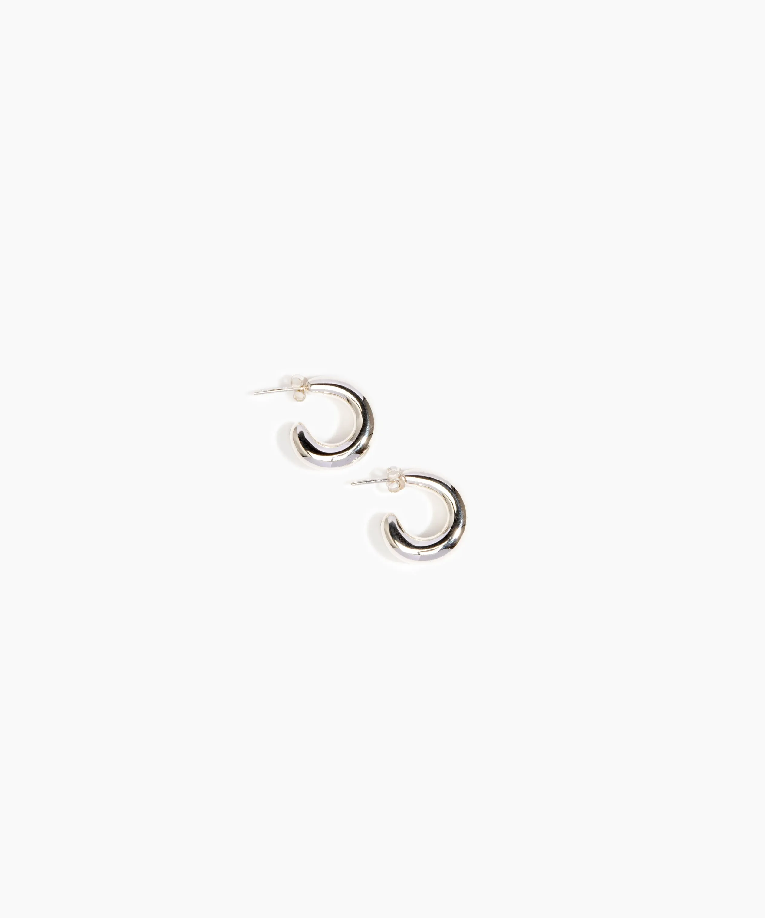 Large Liquid Loop Earrings