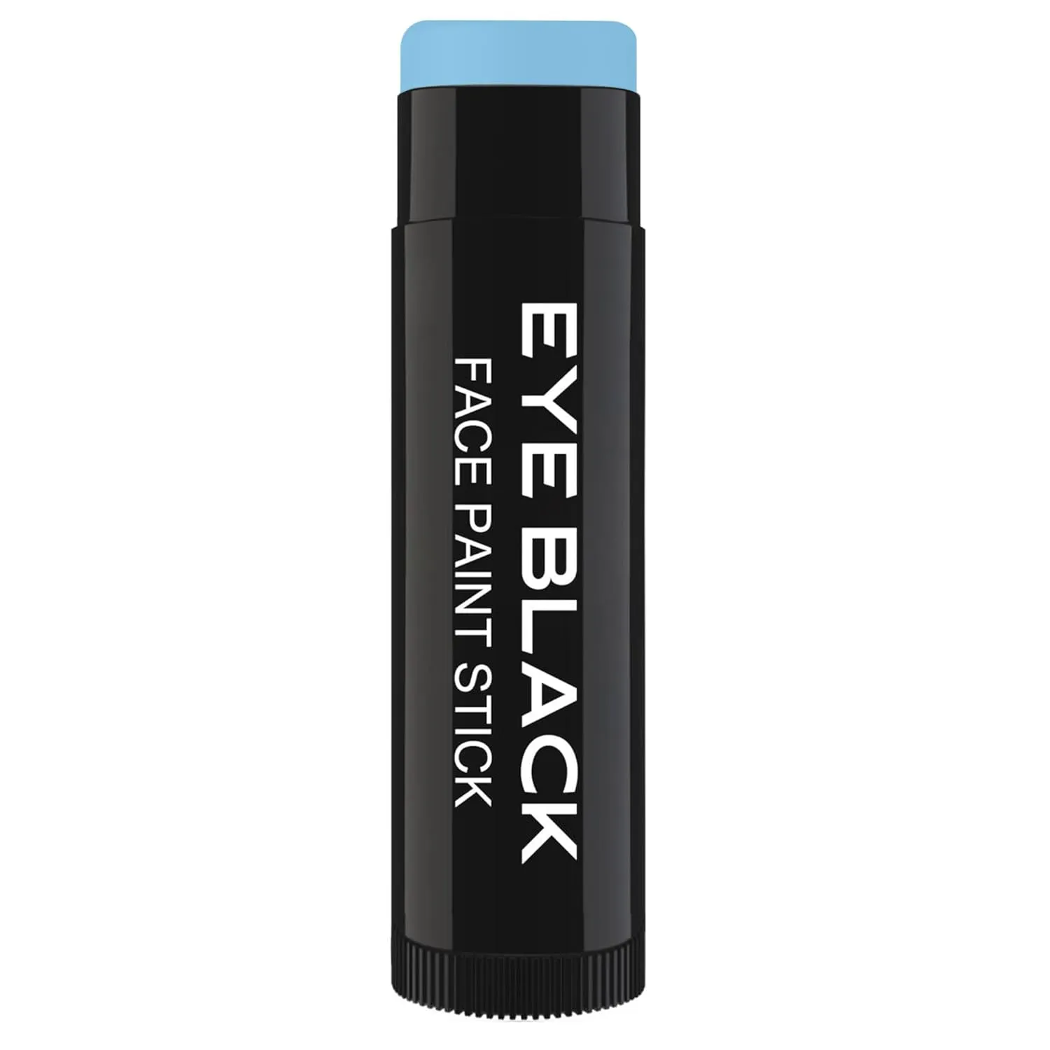 LIGHT BLUE EYE BLACK STICK, Anti-Glare Eyeblack For Baseball Football Softball Lacrosse, Sweat-Proof Eye Black Grease Paint For Adults Kids, Smooth & Long Lasting, Rich Full Coverage Color