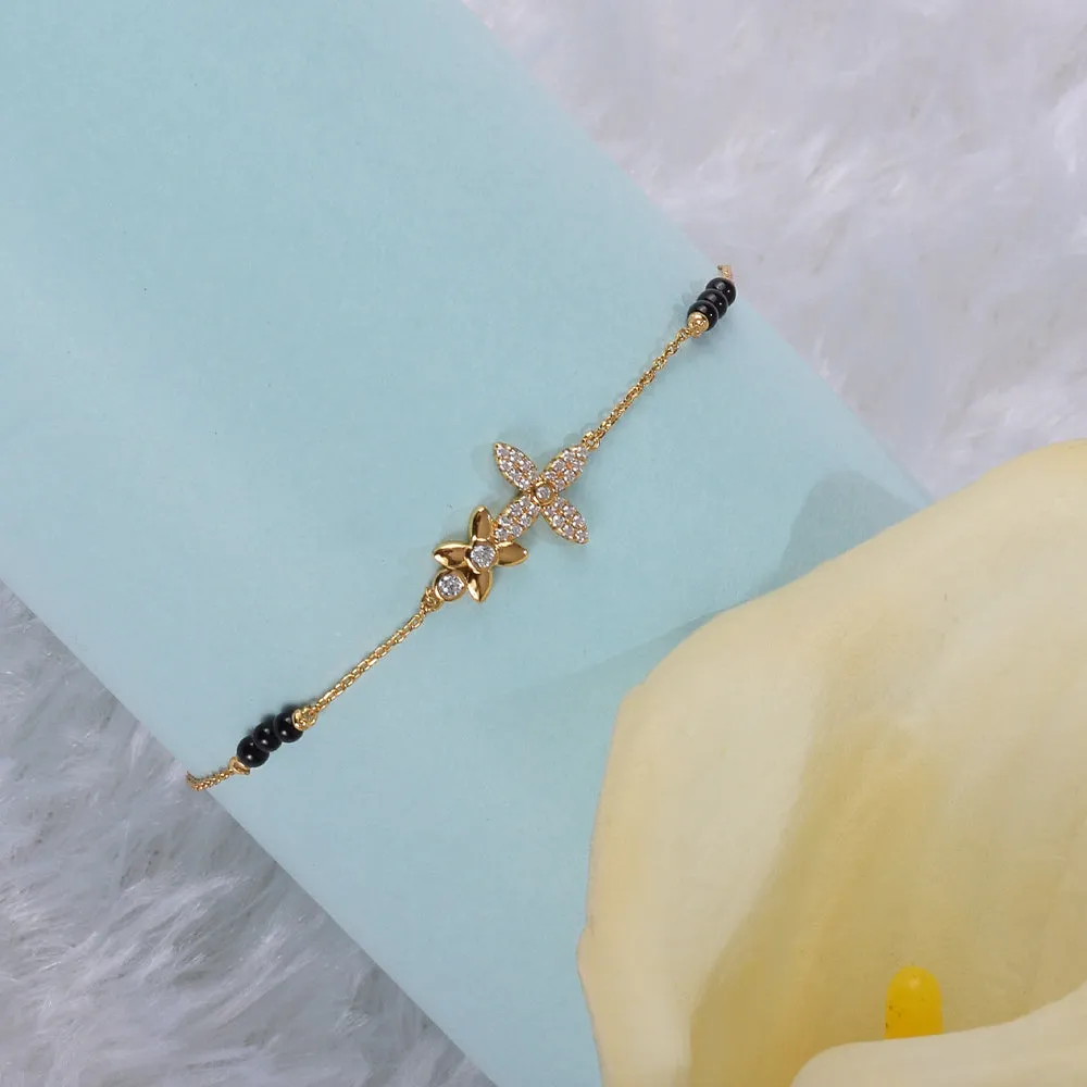 Manasvini Mangalsutra Bracelet | 18K Gold Vermeil