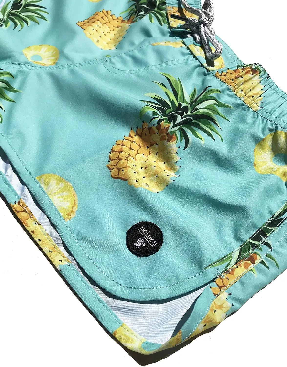 Molokai Womens Swim Trunks Quick Dry Elastic Waist Drawstring