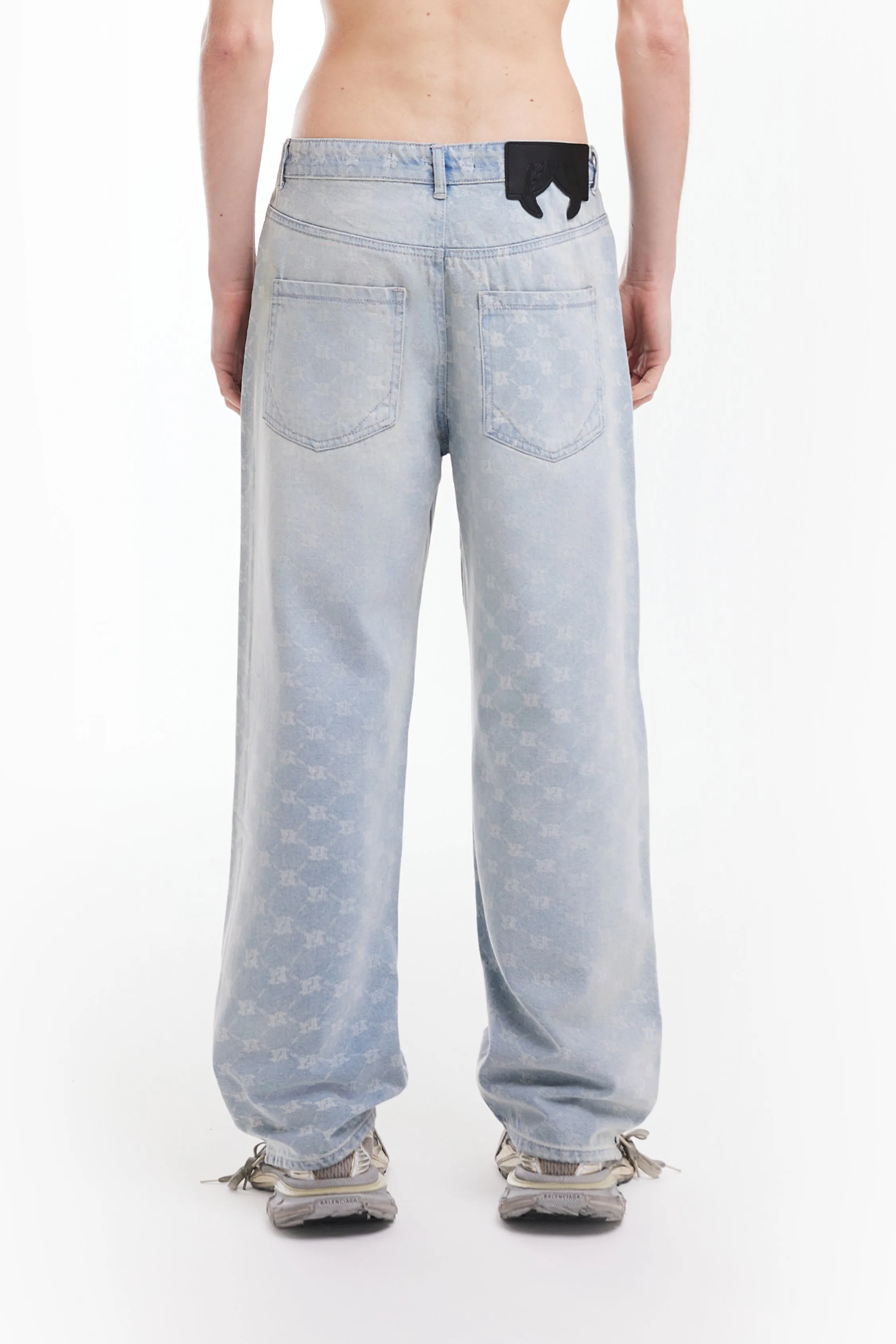 MONOGRAM LIGHT BLUE DENIM