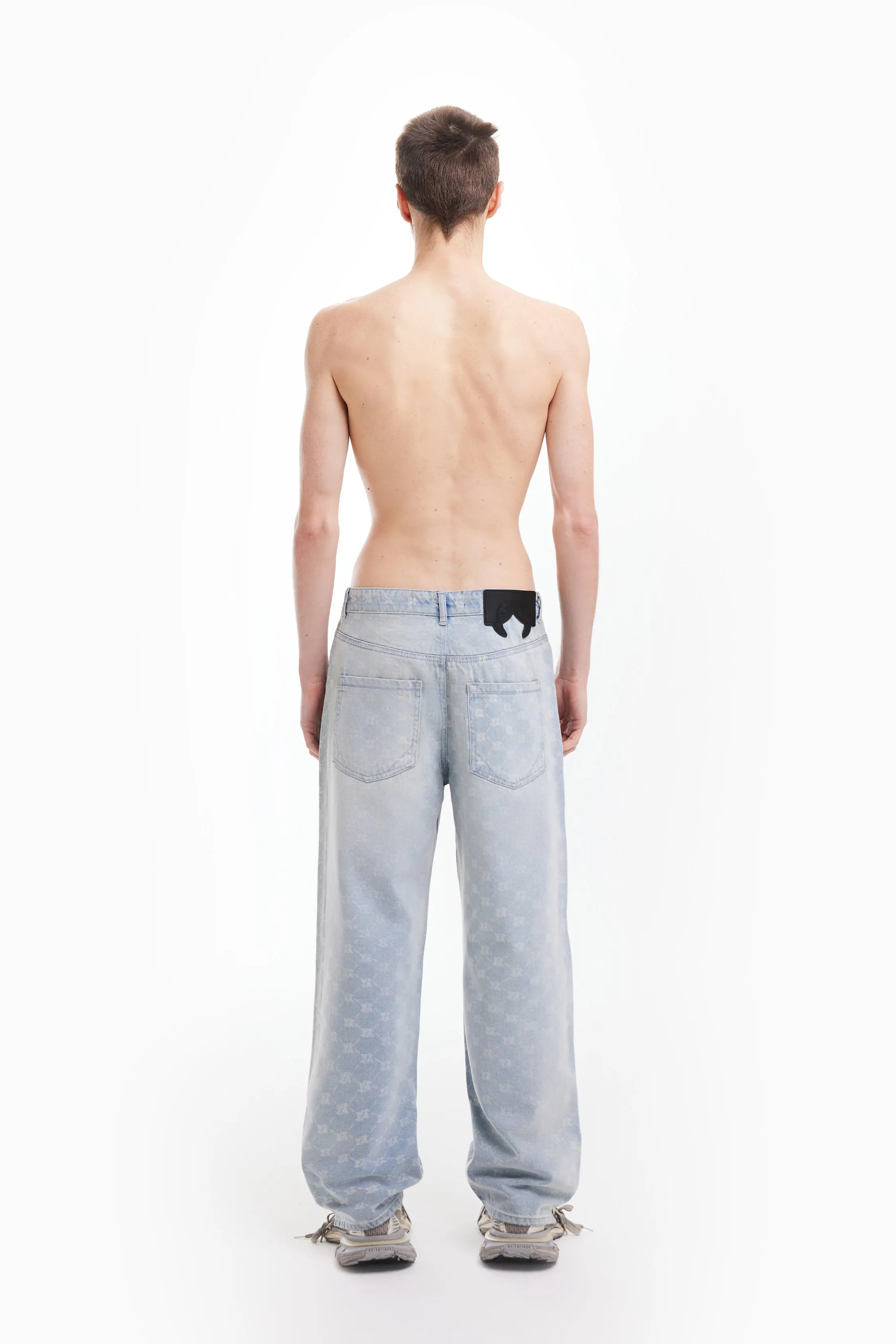 MONOGRAM LIGHT BLUE DENIM