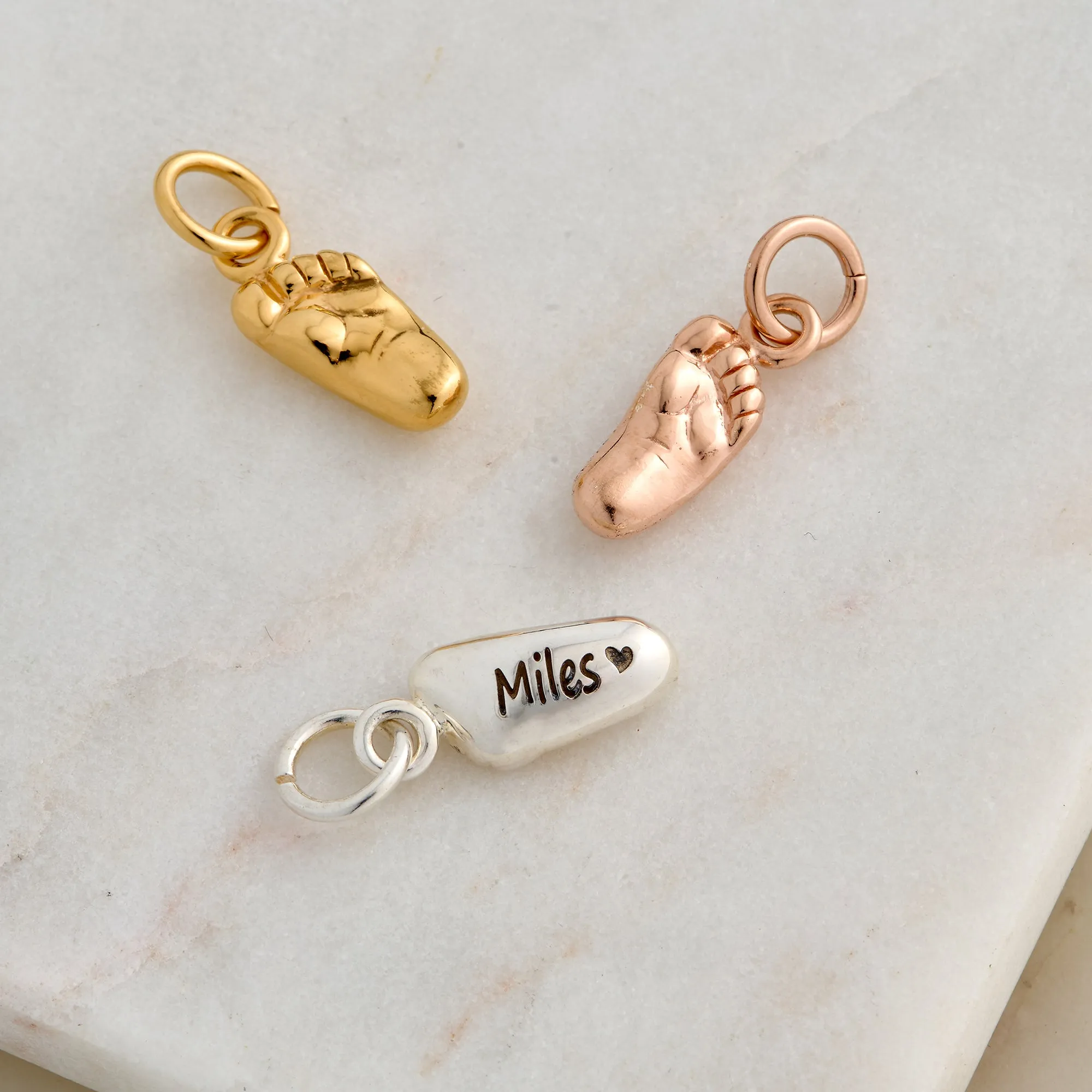 New Baby Silver Or Gold Plated Charm