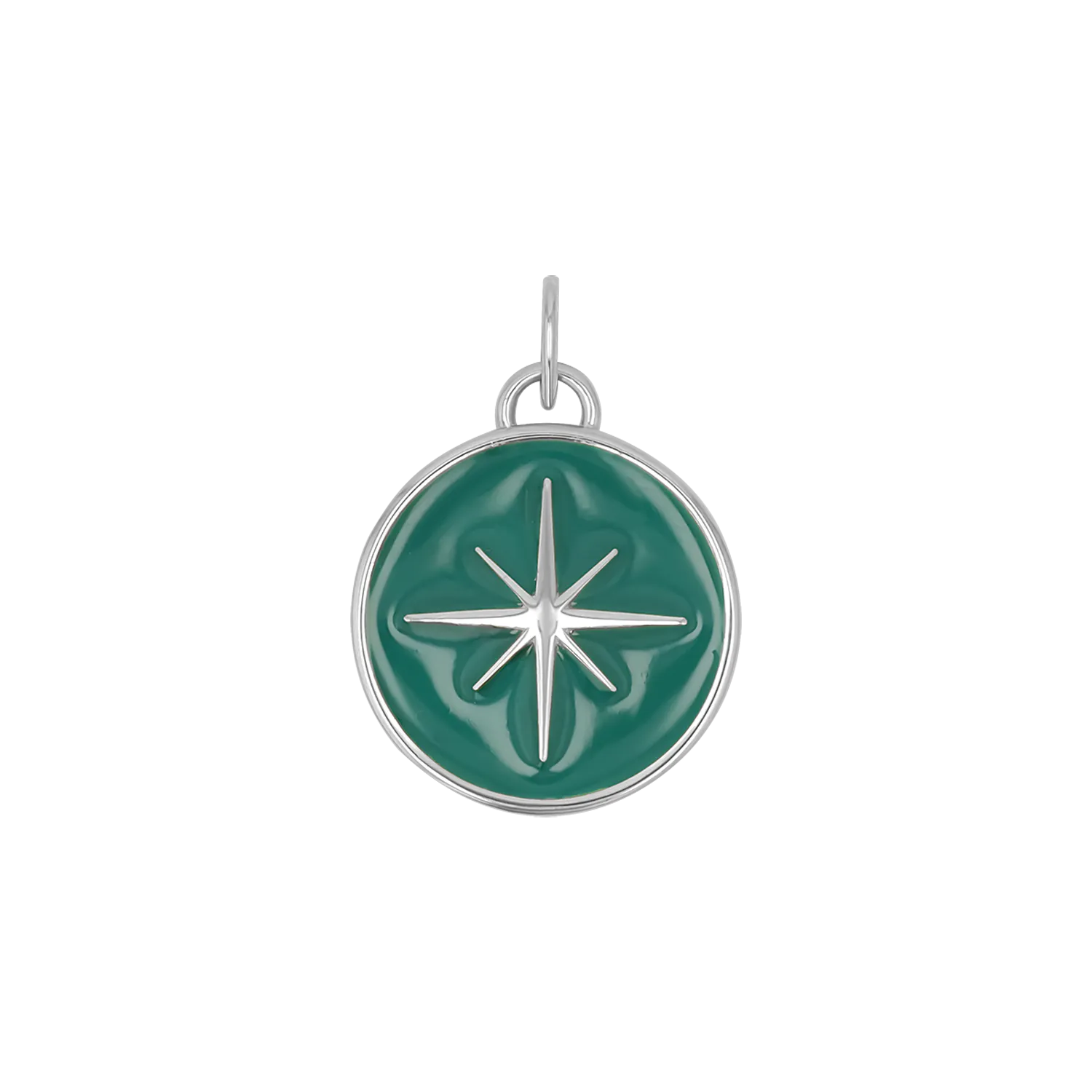 North Star Enamel Charm
